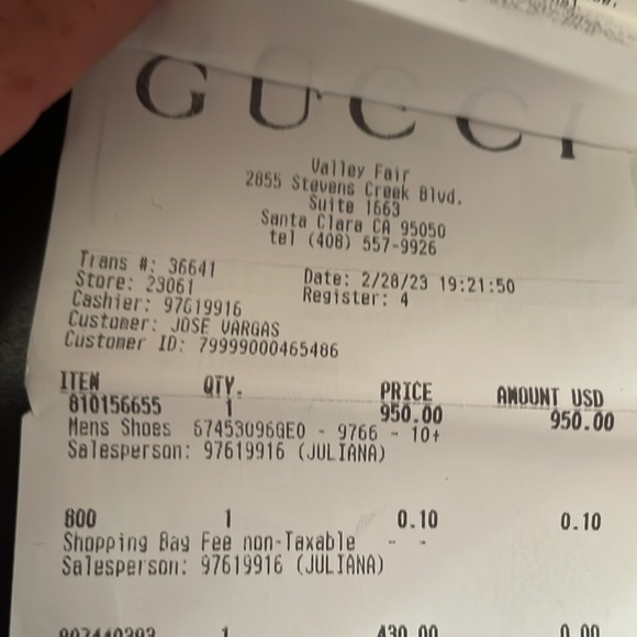 Men’s Gucci shoes - Picture 3 of 3